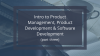 Intro to Product and Software Development and Product Management (part 3 – build your app)
