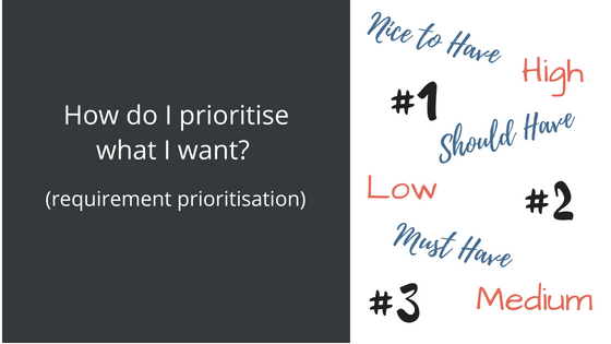 Prioritise requirements blog photo