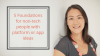 5 Foundations for non-tech people with platform or app ideas