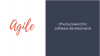 Agile – The buzzword for software development