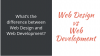 Web Design vs Web Development